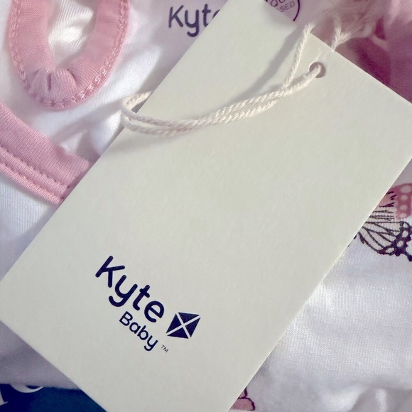 Kyte Baby Bamboo Bubble Romper Size 2T Butterfly NWT - Picture 4 of 4